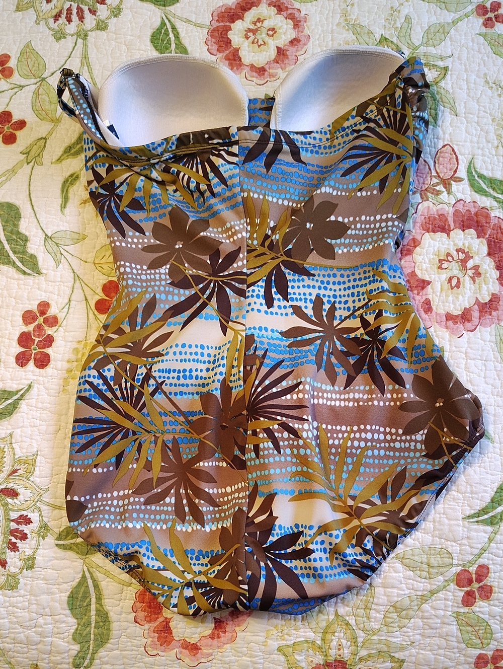 Jantzen "Classics" One Piece Swim Suit - Size 14 - Picture 6 of 8